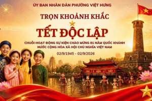 Phường Việt Hưng rộn ràng chuỗi hoạt động chào mừng Quốc khánh 2/9