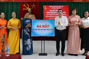 Thêm một mô hình “Nhà văn hóa hạnh phúc” tại phường Phúc Lợi