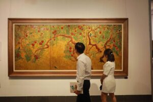 “Nhựa ban mai” – Sắc sơn mài từ những nghệ sĩ trẻ
