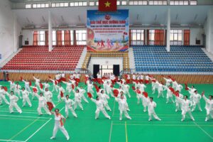 Phường Hà Đông: Hơn 200 vận động viên tham dự Giải Thể dục dưỡng sinh Trung cao tuổi năm 2026