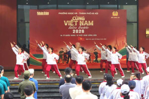 Phường Ngọc Hà hưởng ứng chương trình “Cùng Việt Nam tiến bước 2026”