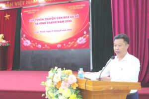 Xã Vĩnh Thanh tổ chức tập huấn tuyên truyền văn hóa cơ sở
