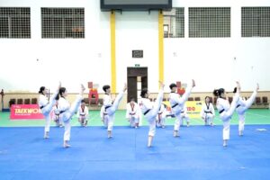 Sức lan tỏa của phong trào Taekwondo trong thanh thiếu nhi phường Hà Đông