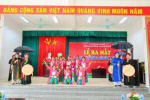 Xã Phú Nghĩa thêm không gian sinh hoạt văn hóa từ Câu lạc bộ Hát dân ca, dân vũ
