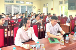Xã Đoài Phương tập huấn Phong trào “Toàn dân đoàn kết xây dựng đời sống văn hóa”