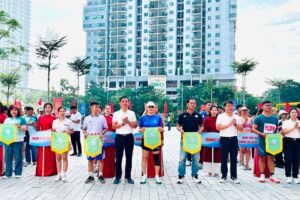 Chung kết giải chạy Báo Hànộimới phường Hoàng Mai lần thứ Hai