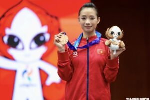 Dương Thúy Vi giành Huy chương Đồng tại ASIAD 20