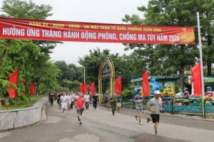 Phường Xuân Đỉnh tổ chức giải chạy phong trào hưởng ứng Tháng hành động phòng, chống ma túy năm 2026