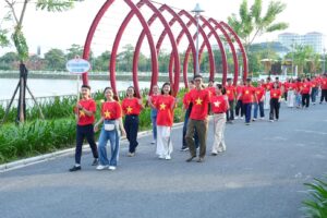 Gia Lâm hưởng ứng hoạt động “Cùng Việt Nam tiến bước” năm 2026