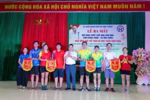 Xã Ứng Thiên tổ chức thành công giải thể thao năm 2026