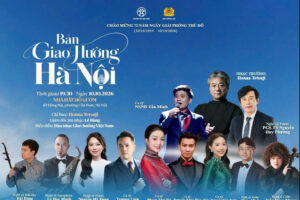 “Bản giao hưởng Hà Nội” tái hiện dòng chảy văn hiến Thăng Long