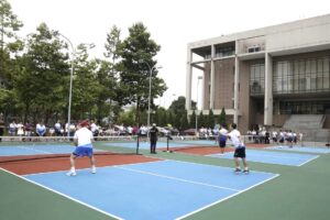 Hấp dẫn Giải Pickleball lãnh đạo mở rộng phường Hà Đông